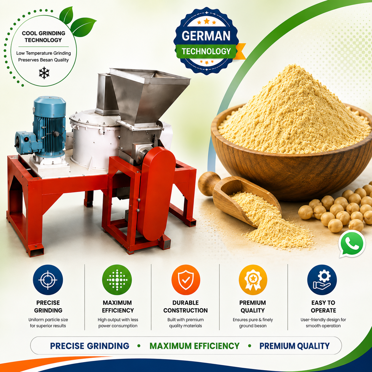 Besan Plant Machine